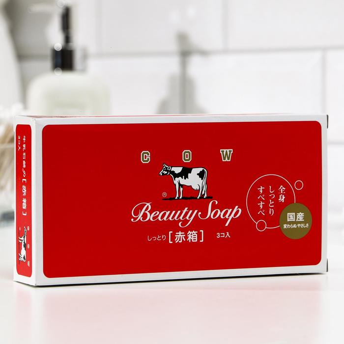 

Молочное увлажняющее туалетное мыло Beauty Soap, с пудровым ароматом роз, набор, 3 х 100 г