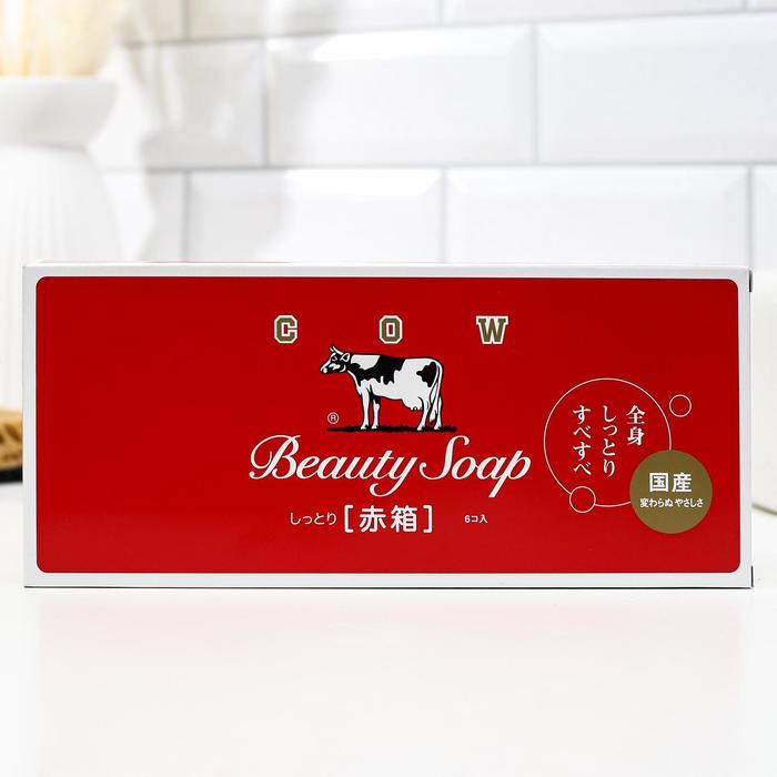 

Молочное увлажняющее туалетное мыло Beauty Soap, с пудровым ароматом роз, набор, 6 х 100 г