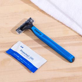 

Японский набор гель для бритья + Одноразовый станок с плавающей головкой Besty EX Swing, kai