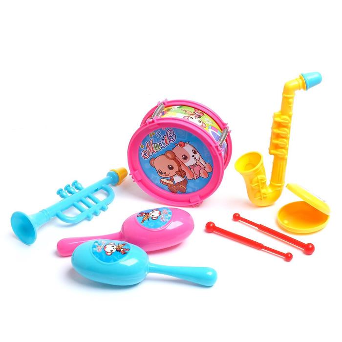 Набор музыкальных инструментов Малыш музыкант, 8 предметов