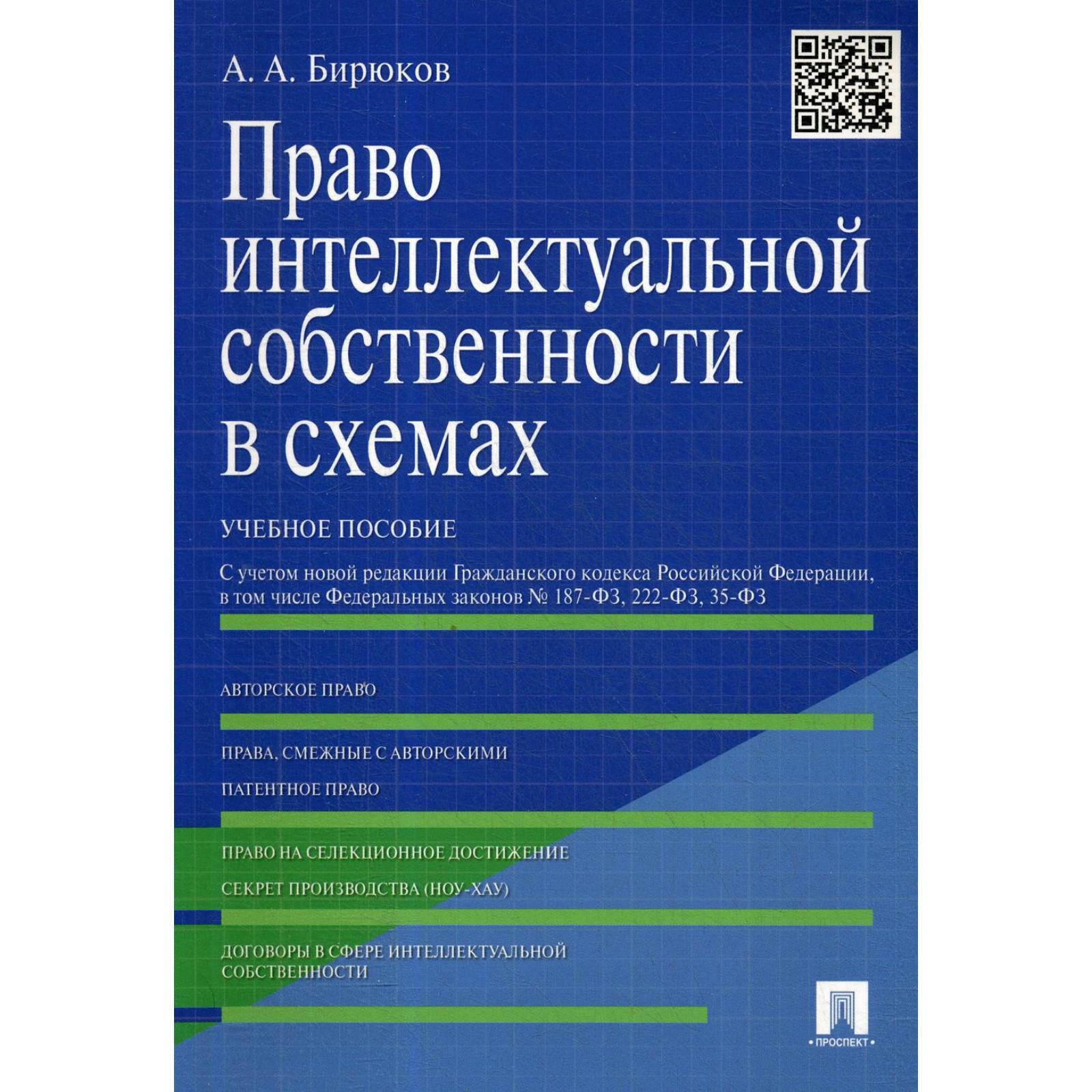 Право интеллектуальной собственности в схемах и таблицах