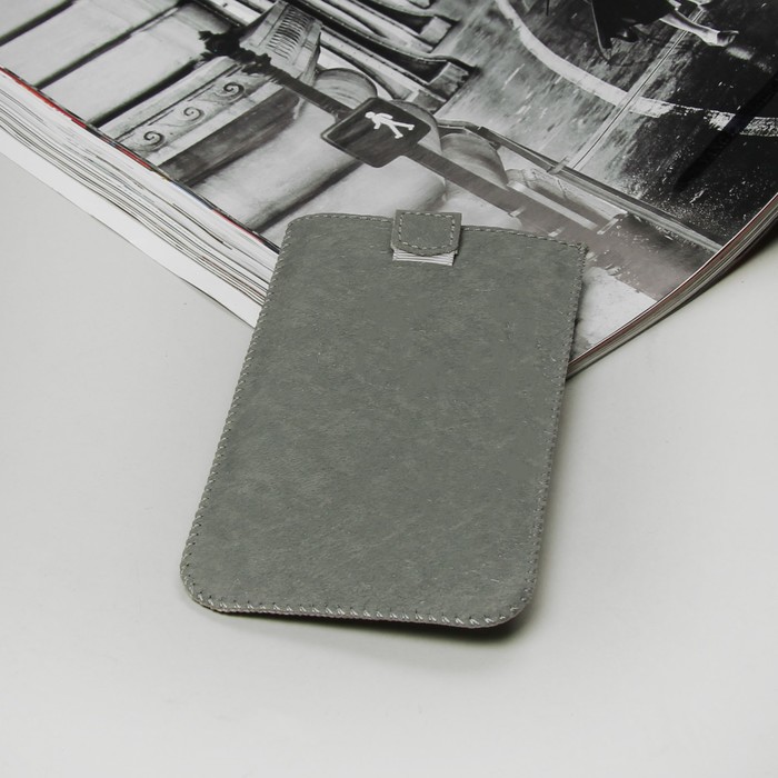 Чехол с ремешком "Norton" для телефона, размер Z, цвет серый