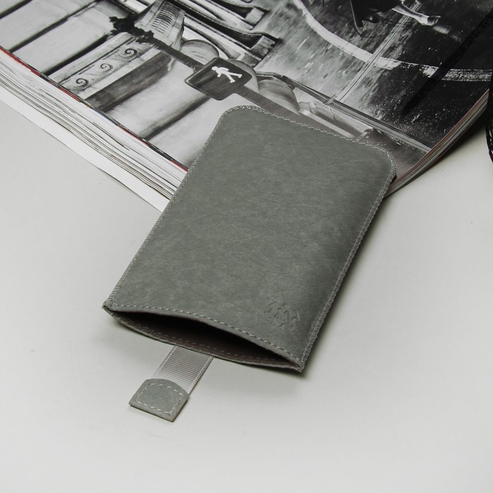 Чехол с ремешком "Norton" для телефона, размер Z, цвет серый