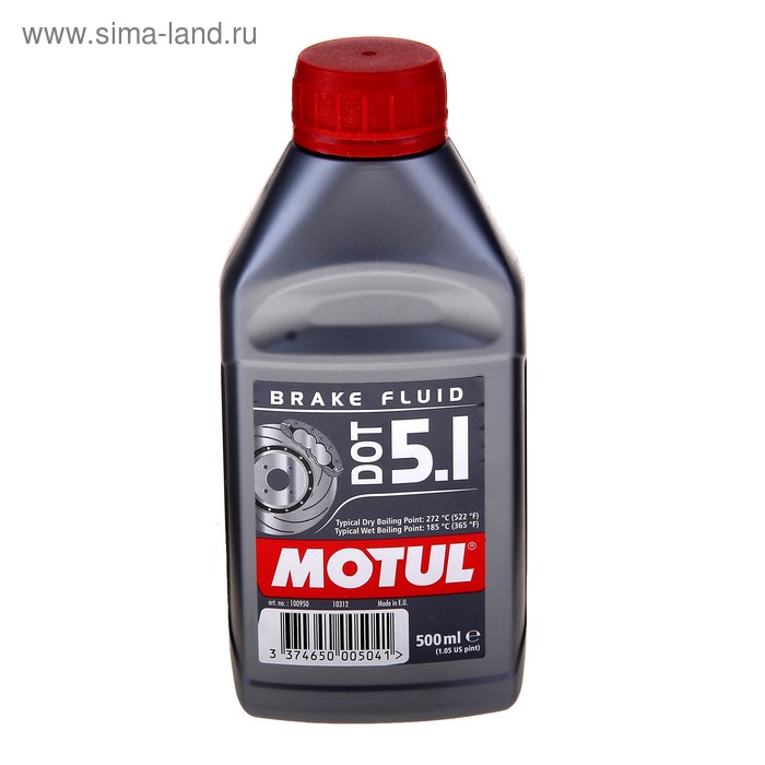 

Тормозная жидкость MOTUL DOT 5.1 BF FL, 0.5 л 100950