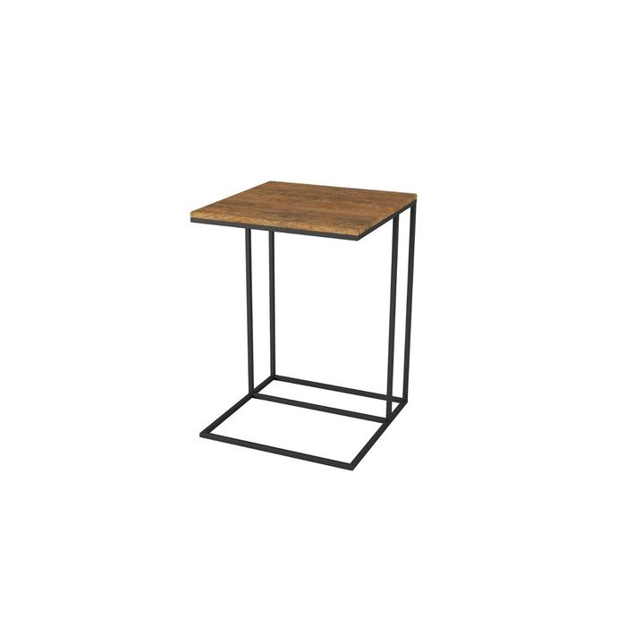Стол придиванный «Хайгрет», 500 × 500 × 705 мм, металл, МДФ, цвет дуб американский стол придиванный бали дуб американский