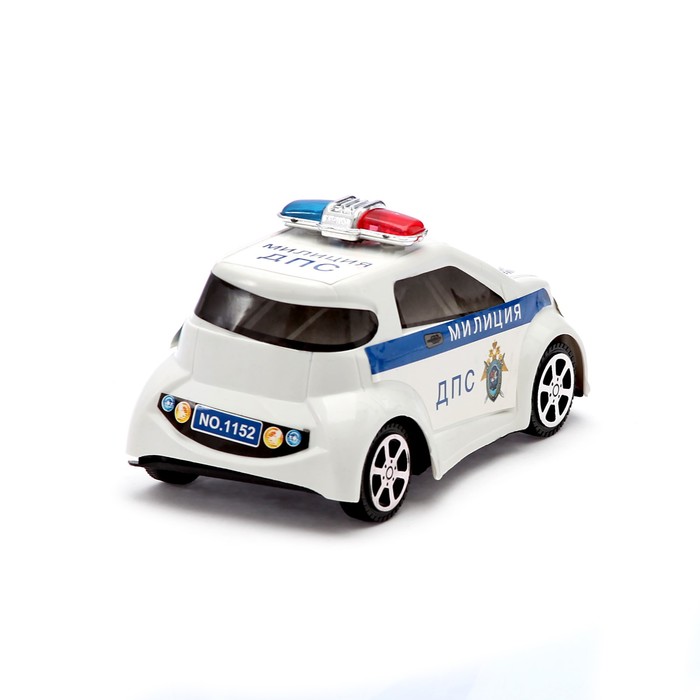 Машина инерционная "ДПС", цвета МИКС