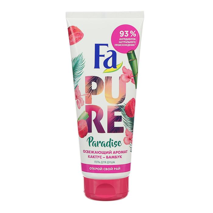 

Гель для душа Fa Pure Paradise, кактус и бамбук, 200 мл