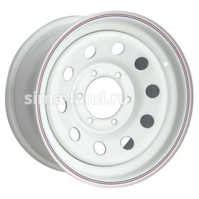 

Диск штампованный Toyota Nissan Mitsubishi L200 2005+ 8x16 6x139.7 ET30 d110 White