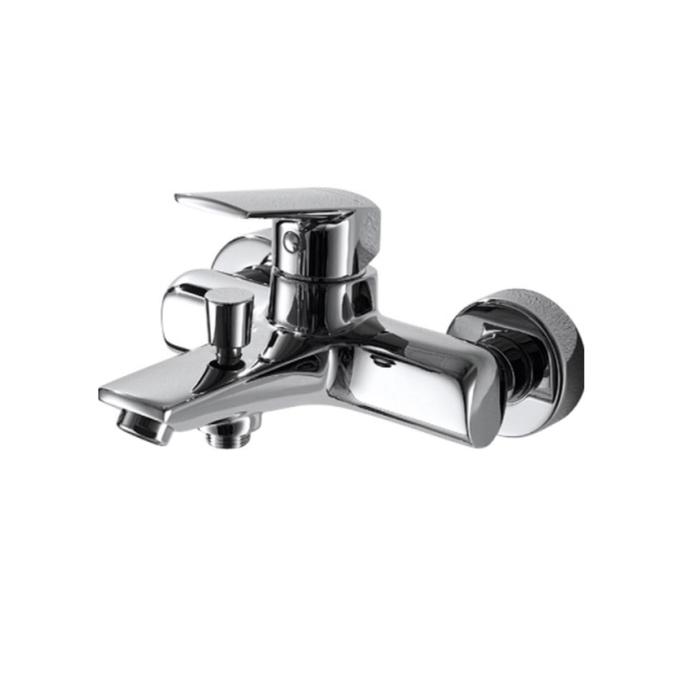 

Смеситель для ванны BRAVAT REAL F6121179CP-01, однорычажный, с коротким изливом, хром