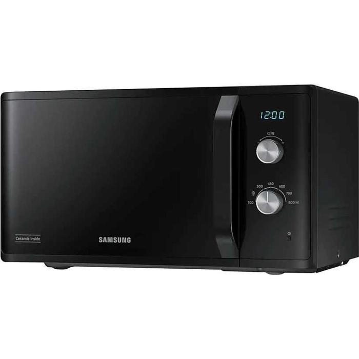 фото Микроволновая печь samsung ms23k3614ak/bw, 800 вт, 23 л, черная