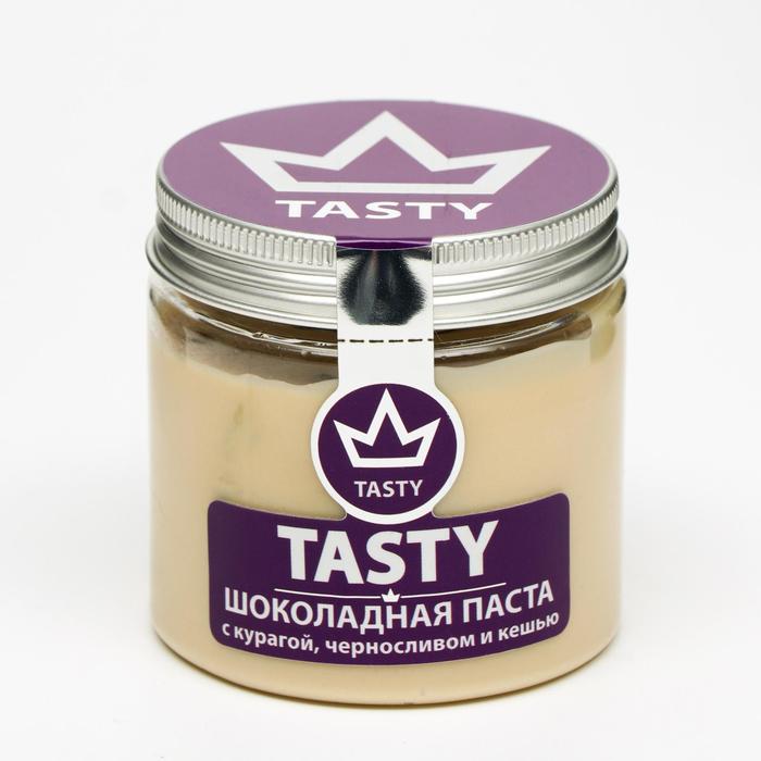 

Шоколадная паста "Tasty" с курагой, черносливом и кешью 200 г