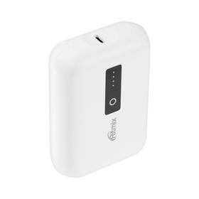 

Внешний аккумулятор Ritmix RPB-10010, 10000 мАч, 2xUSB, 2 А, белый