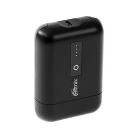 

Внешний аккумулятор Ritmix RPB-10010, 10000 мАч, 2xUSB, 2 А, чёрный