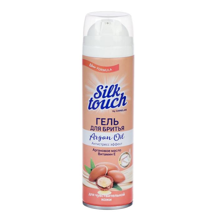 

Гель для бритья женский Carelax Silk Touch Аргановое масло для чувствительной кожи, 200 мл