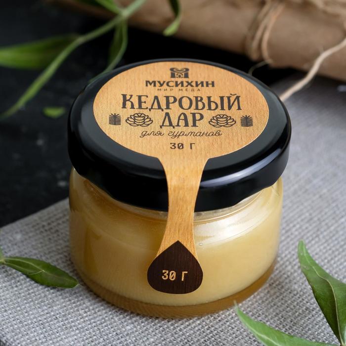Мёд «Кедровый дар», 30 г мёд кедровый бор горная акация 245 г