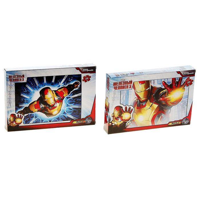 Пазлы MARVEL "Железный человек 3", 120 элементов, МИКС