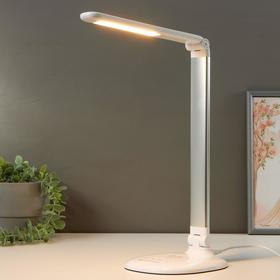 

Настольная лампа DE524, 6Вт LED 3000-6400К, цвет серебро