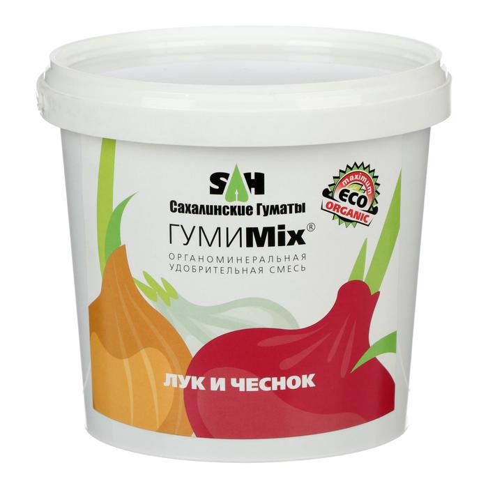 

Удобрение гуминовое ГумиMix гранулы для лука и чеснока, 0,9 кг