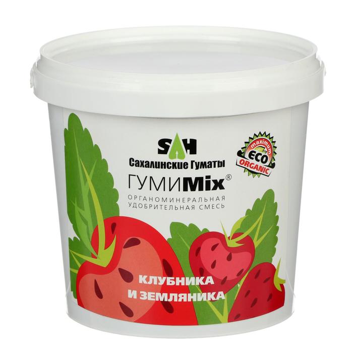 

Удобрение гуминовое ГумиMix гранулы для клубники и земляники, 0,9 кг