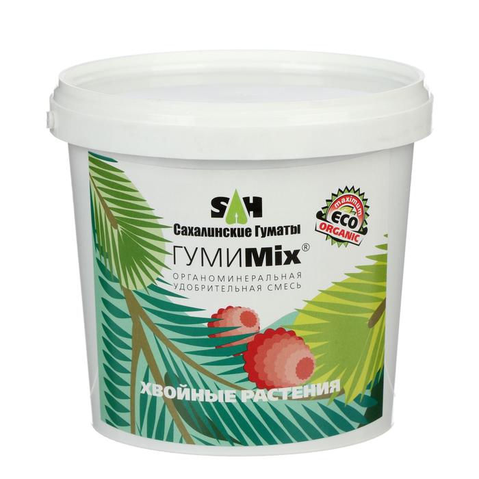 

Удобрение гуминовое ГумиMix гранулы для хвойных растений, 0,9 кг