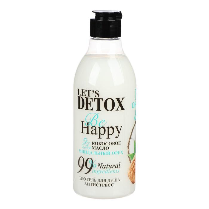 

Натуральный био гель для душа "be happy" антистресс(кокос, миндаль) /380 мл