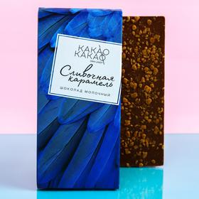 

УЦЕНКА Шоколад молочный «Перья», сливочная карамель, 80 г.