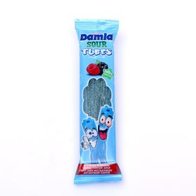 

Жевательный мармелад Damla вкус малина+ежевика, трубочки в кислой обсыпке,
