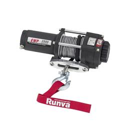 

Лебёдка электрическая 12V Runva 3500A lbs 1588 кг (синтетический трос)