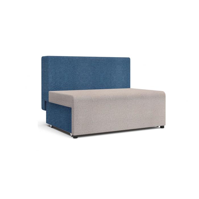 

Диван «Капитошка», еврокнижка, рогожка, цвет savana plus denim / savana plus ivory