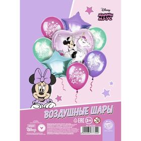 

Воздушные шары, набор "Минни и Единорог". Минни Маус