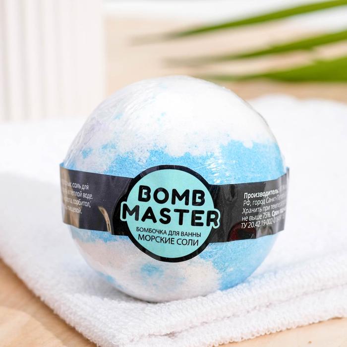 

Бомбочка для ванн Bomb Master морские соли и минералы