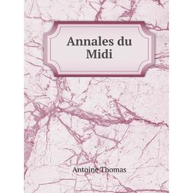 

Книга Annales du Midi