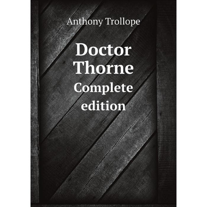 фото Книга doctor thorne nobel press