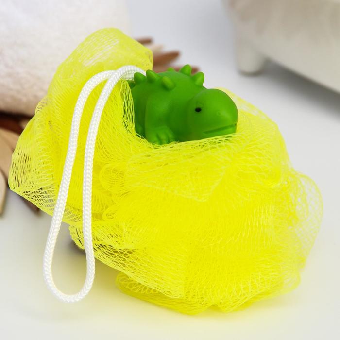 

Игрушка-мочалка для купания, детская «Динозаврик», МИКС