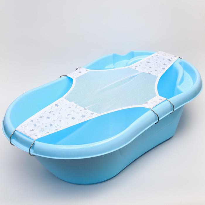 цена Гамак для купания новорожденных, сетка для ванночки детской, «Куп-куп» 80 cм., Premium цвет белый