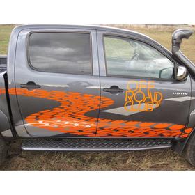 

Пороги РИФ силовые Toyota Hilux 2005-2014