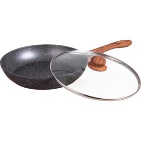 

Сковорода «Яшма» 28 см, c мраморным покрытием