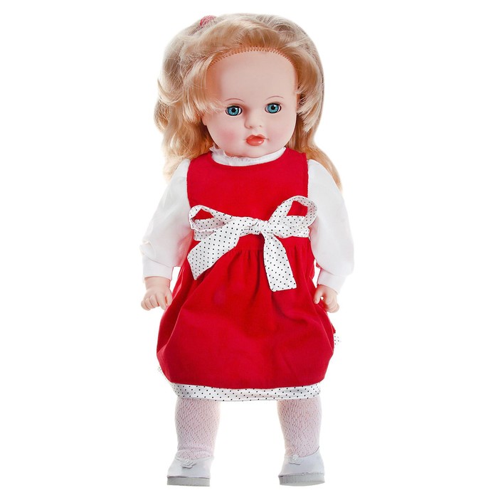 Кукла мягконабивная "Дашенька 16" со звуковым устройством, 54 см