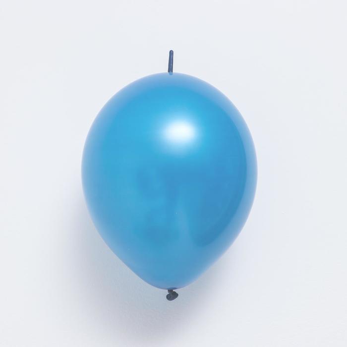 фото Шар латексный линколун 12", стандарт, набор 100 шт, цвет голубой neotex co