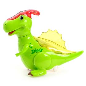

Игрушка музыкальная «Дино» двигается, свет, звук, цвета МИКС, в пакете