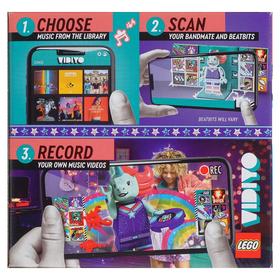 

Конструктор LEGO Vidiyo DJ BeatBox, 84 элемента