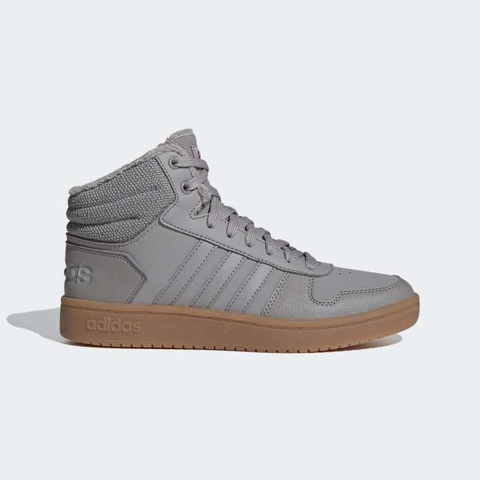 фото Кеды adidas hoops 2.0 mid, размер 38,5 (fw3502)