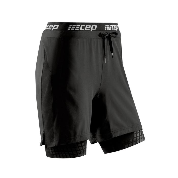 Компрессионные шорты Run Compression Shorts 2 in 1, размер 42-44 (C48W-5)