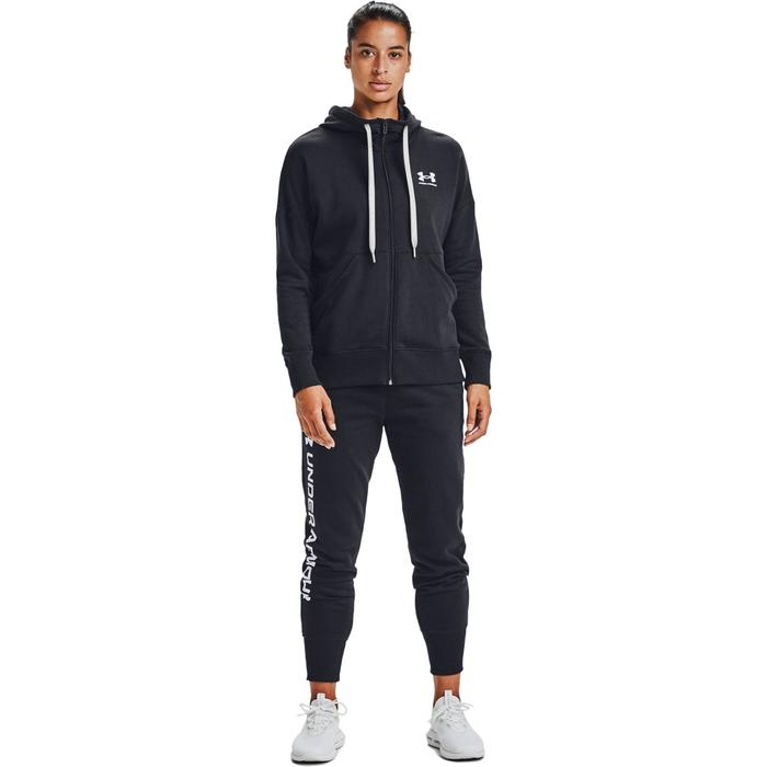 фото Толстовка under armour rival fleece fz hoodie, размер 46-48 (1356400-001)