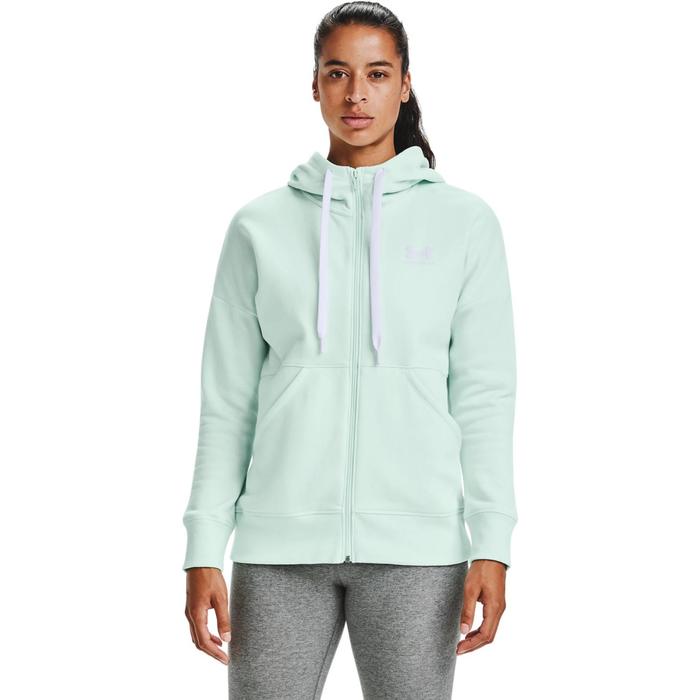 фото Толстовка under armour rival fleece fz hoodie, размер 42-44 (1356400-403)