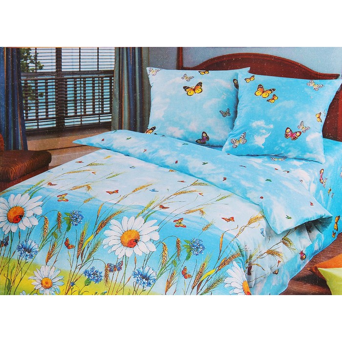 Постельное бельё Артпостель Премиум "Русское поле" 2 сп., размер 175х217см, 200х220 см, 70х70 см - 2 шт.