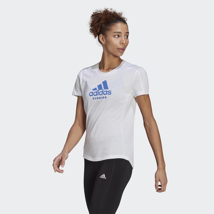 фото Футболка adidas run logo tee w, размер 48-50 (gj6458)