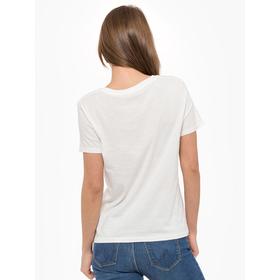 

Футболка женская, Wrangler SS GRAPHIC TEE OFF WHITE, размер 44 (W7Z4EV737)