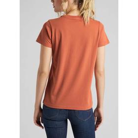 

Футболка женская, Lee CREW NECK TEE BURNT OCRA, размер 44 (L41LYGOM)