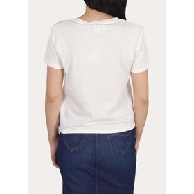 

Футболка женская, Wrangler BOX LOGO TEE OFFWHITE, размер 54 (W7P3EV737)